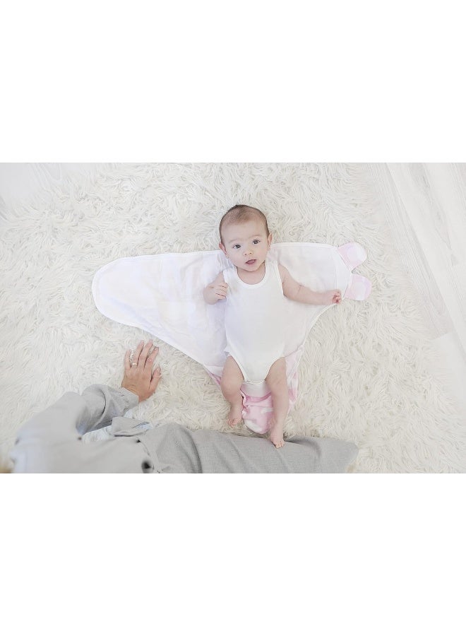 BaeBae Goods Swaddle Blanket, Adjustable Infant Baby Swaddling Wrap Set of 4, Baby Swaddling Wrap Blankets for Boys and Girls Made in Soft Cotton, (0-3 Months) - Image 4
